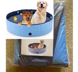 New Foldable Dog Pool 47”×12”