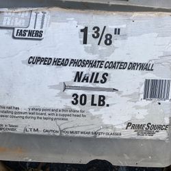 Drywall Nails 2-30# Buckets Grip Rite Fas’nrs  1-3/8”