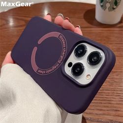 Original Liquid Skin Cover Case Iphone 14 Pro Max Purple