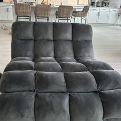 Velvet Lounge Chair Couch 