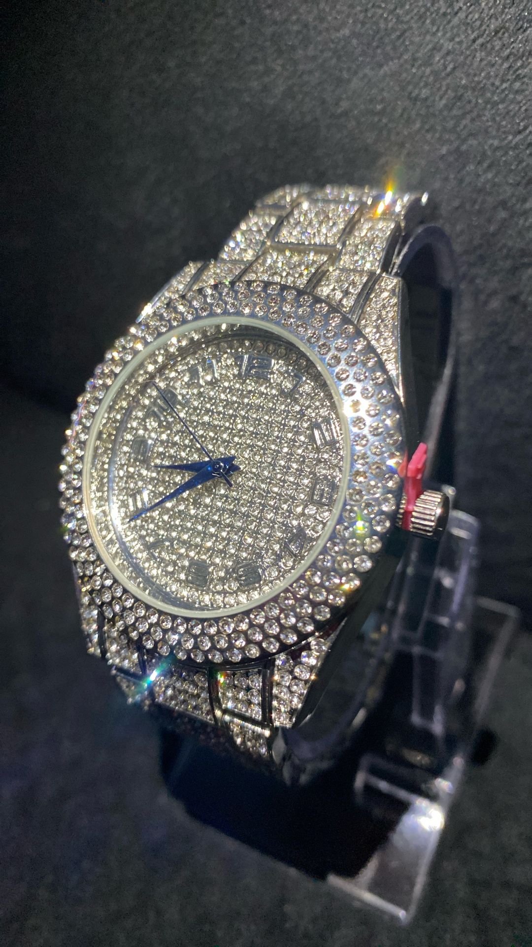 Lex Very Heavy, Resizable Links, Big Australian Lab Diamond Watch