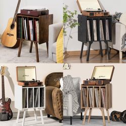 Vinyl Holder Display Shelf. Multi-Colors 