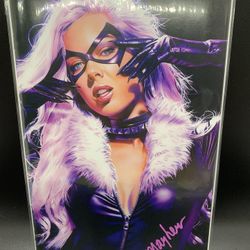 Black Cat Signed Comic Book 