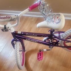 Huff 18inch Seastar Girl Bike Metallic Purple 