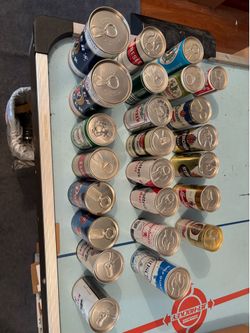 Bottom-Opened Pull-Tab Beer Cans - Local Pickup Only