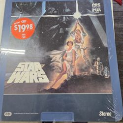 Vintage  Star Wars Laserdisc Never Opened