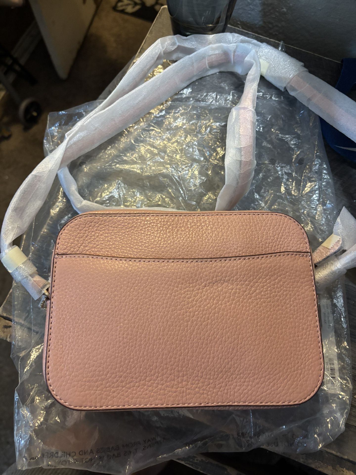 Brand New Peach Pink Coach Small Purse