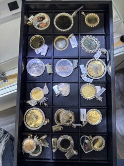 10KT Memorial Pendants