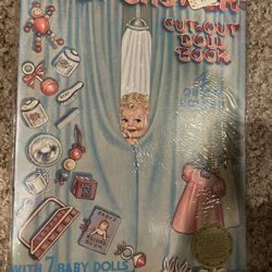 New in sealed package Queen Holden paper dolls Baby Shower 