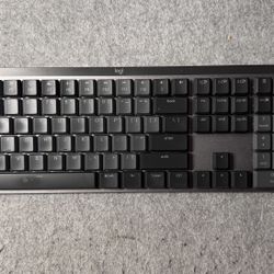 Logitech MX Mechanical Wireless Illuminated Performance Keyboard, Tactile Quiet Switches, Backlit Keys, Bluetooth, USB-C, macOS, Windows, Linux, iOS, 