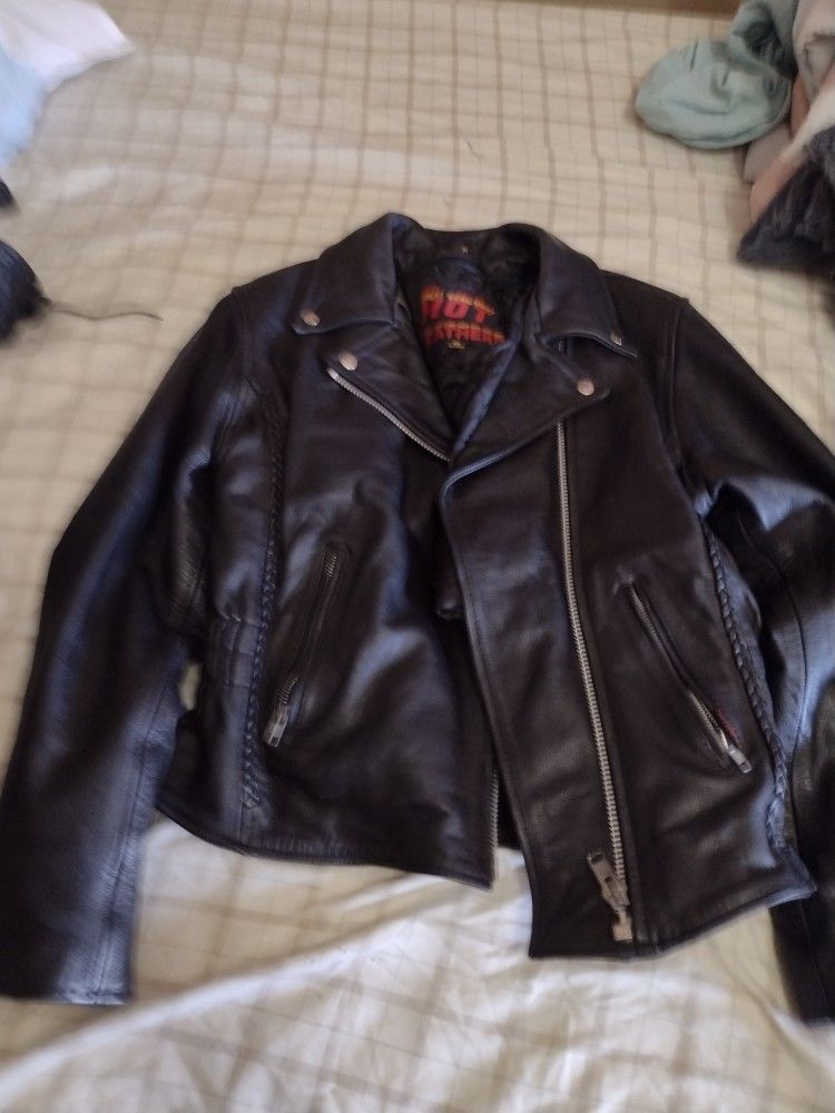 Hot Leather Medium Ladies Jacket