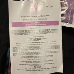 Professional Exercise And Dance Pole
