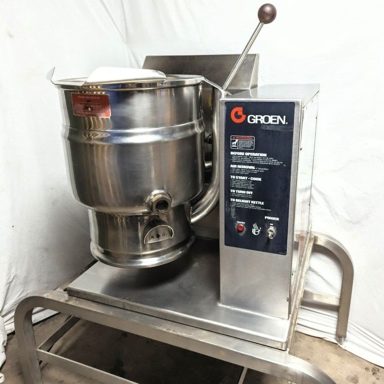 Groen TDH-20 Steam Jacketed Tilt Kettle