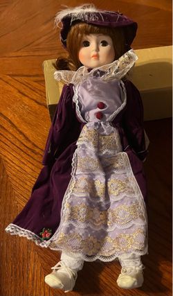 Porcelain Musical Doll