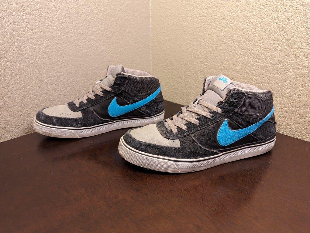 Nike SB 6.0 Mavrk Mid black Dark Gray Tiffany blue 386611 041 Men s Size 12 for Sale in Las Vegas NV OfferUp