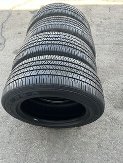 Set. Tires. 245. 55. 18. Goo Year