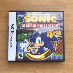 Sonic Classic Collection Game Set 2 Games In One