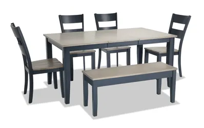 Matching Dining Room Table and Bar Set