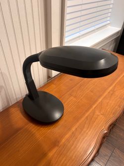Black Gooseneck Craft Desk Lamp
