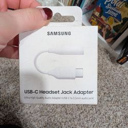 Headphone jack adapter  USB-C