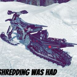22 Yamaha YZ450 Dirtbike / Snowbike 