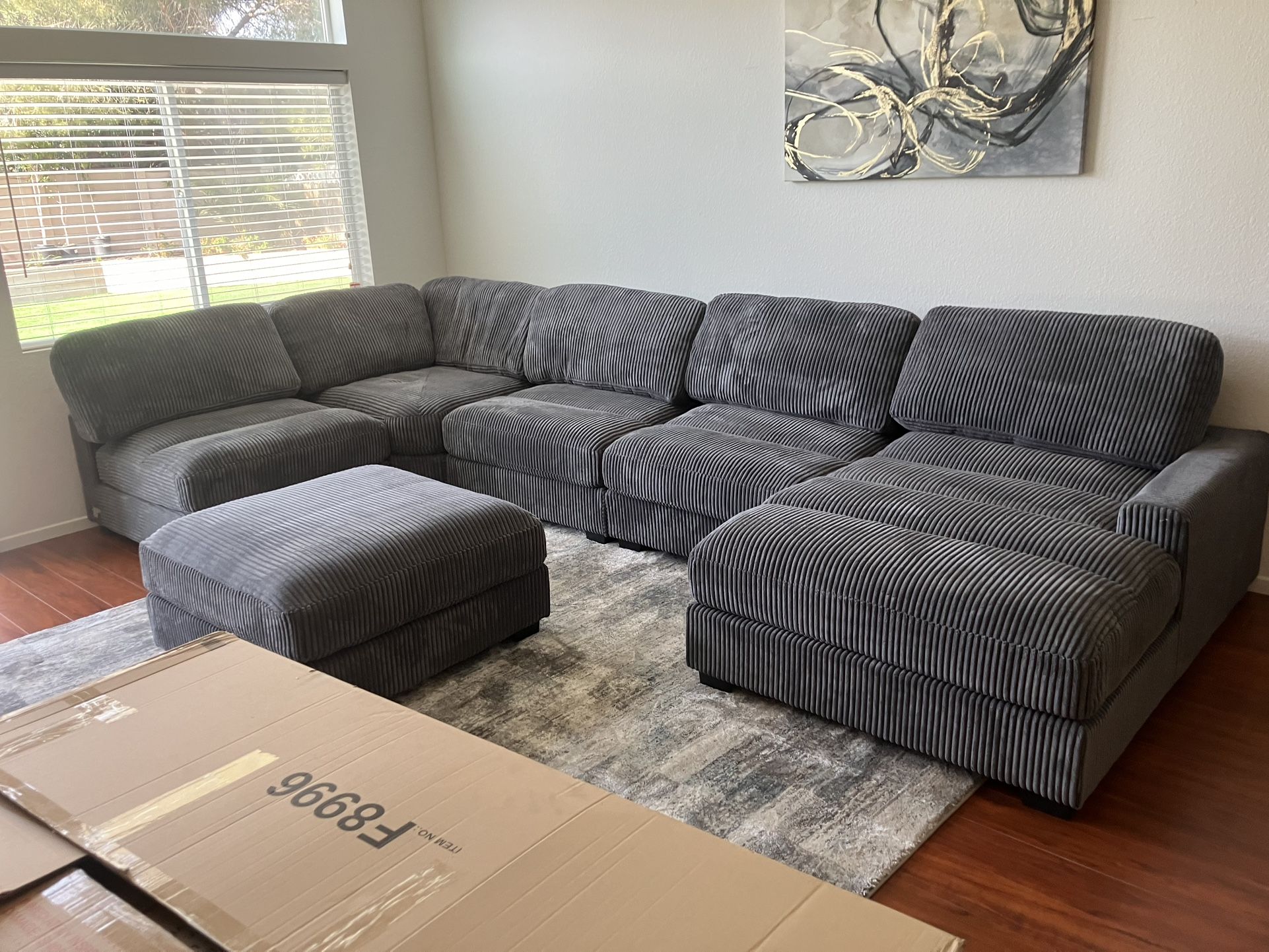 7pc Sectional Sofa Set