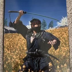 Ghost of Tsushima theme Displate