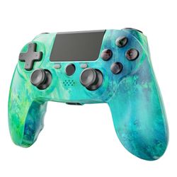 Wireless Controller for PS-4, Aurora Green