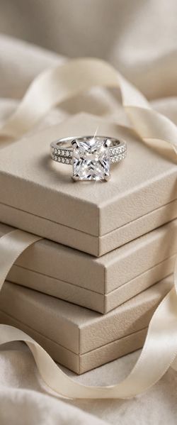 Wedding Or Engagement Ring Set Size 6, 7, Or 8 Available