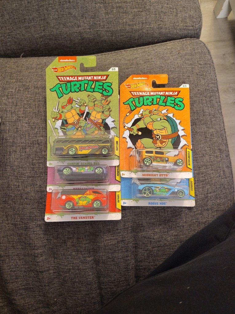 Hot wheels Ninja Turtles