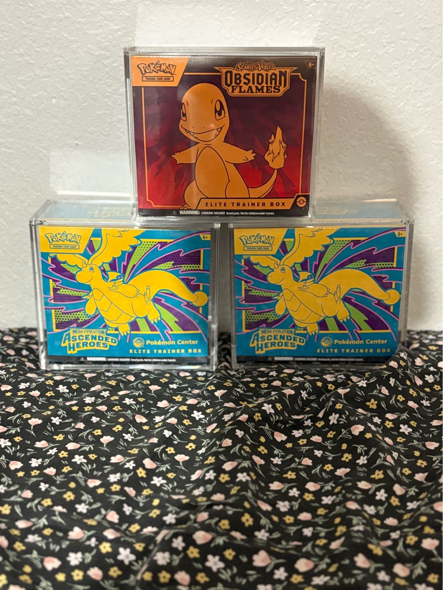 Pokemon Acrylic ETB cases