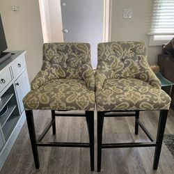 2  World Market Counter Stools