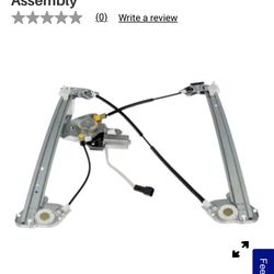 Power Window Regulator And Motor Assembly 