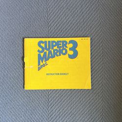 Super Mario Bros 3 Manual 