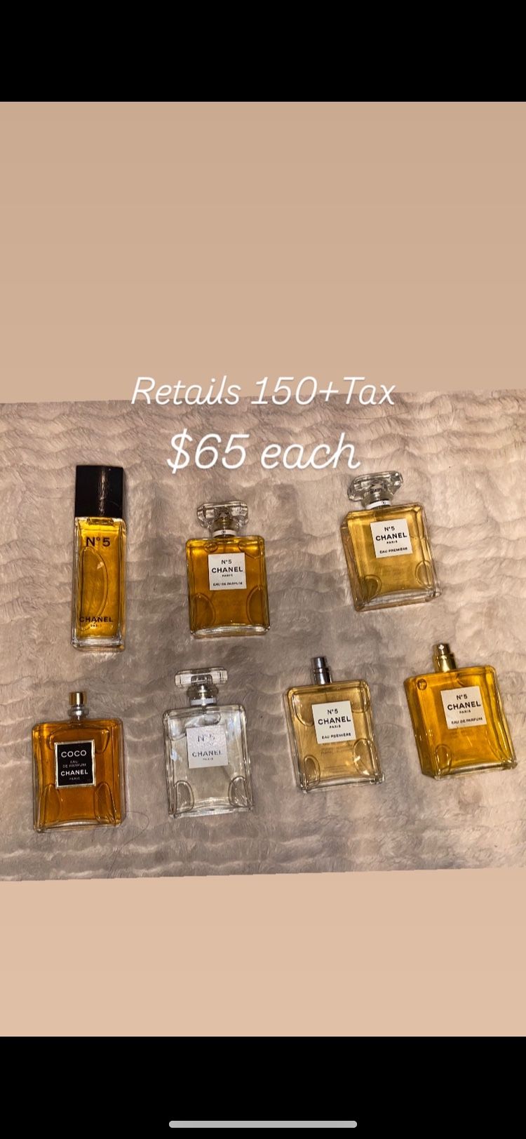 CHANEL PERFUMES ( BUNDLE PRICE ) 