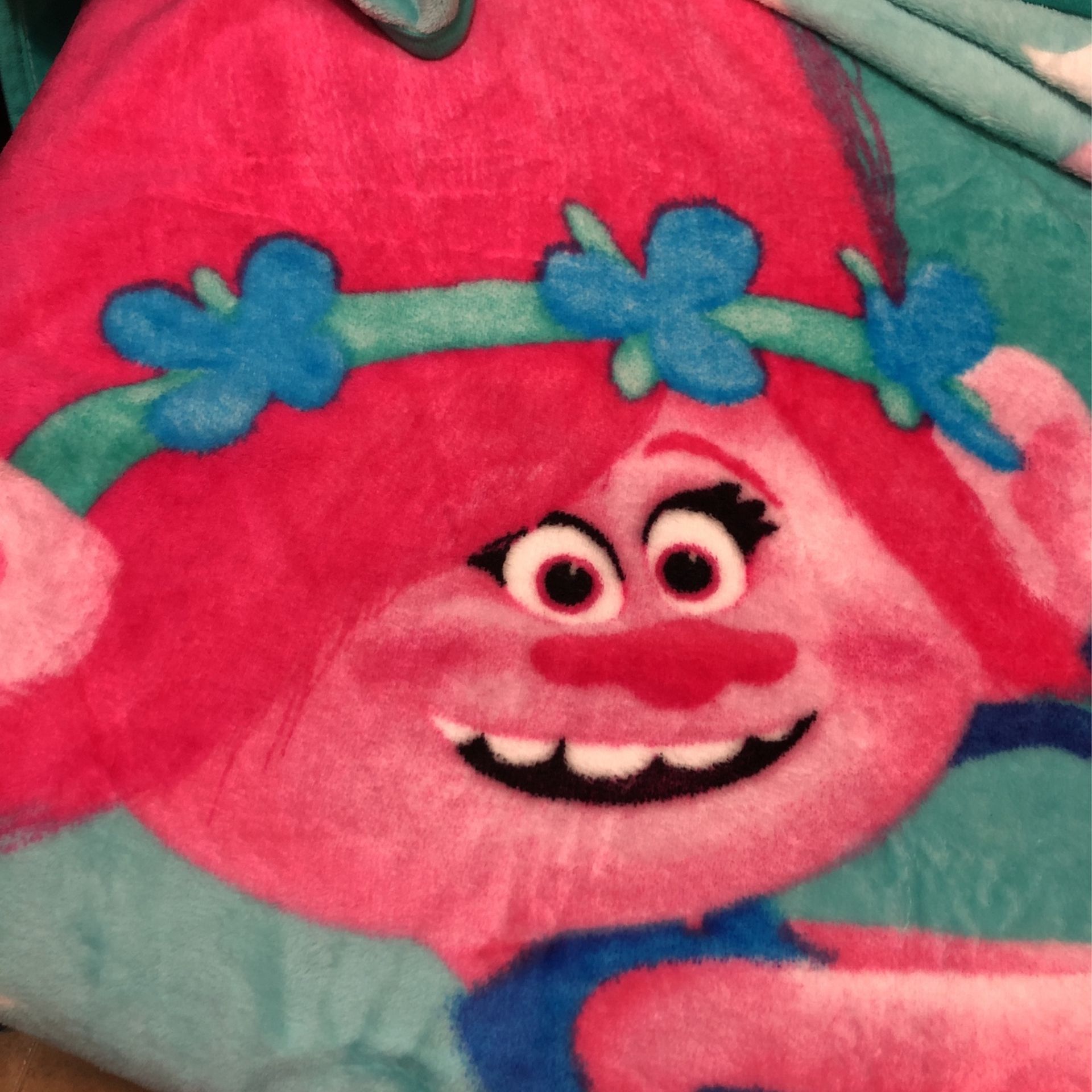 Trolls Blanket, Kids Size, New, Never Used