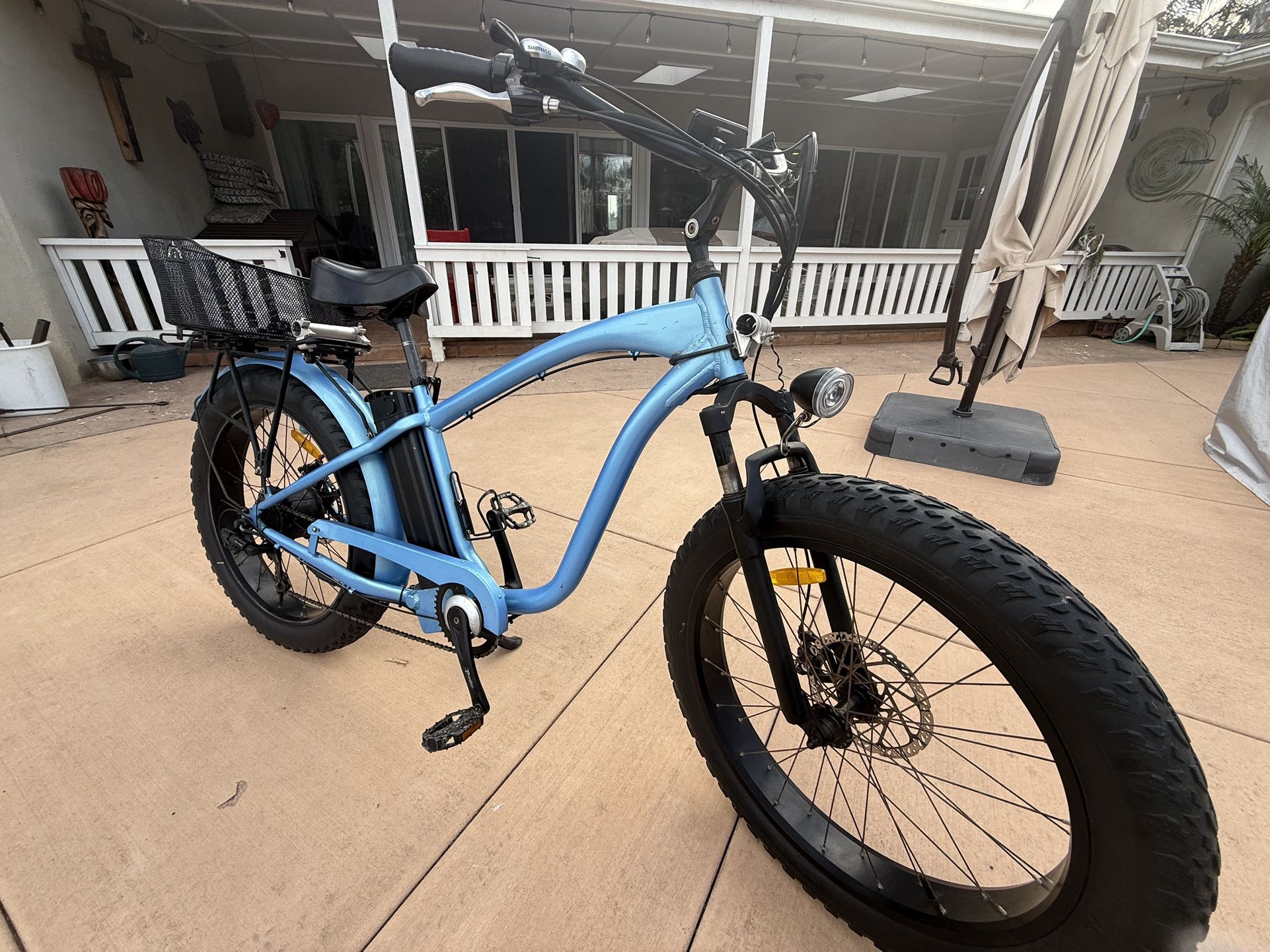 e-Bike Beach Cruiser - Driven Brand Made In OC