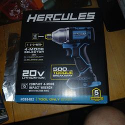 Hercules 1/2" Compact 4-mode Impact Wrench 