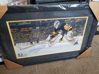 Matt Murray Signed Framed