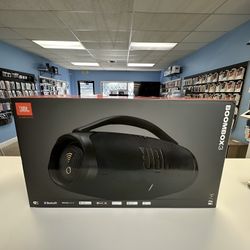 Brand New & Certified JBL Boombox 3 – Authentic, Massive Sound W Original Box + Accessories
