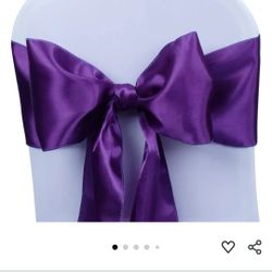 Chair Sashes/ Chair Ribbons Bows