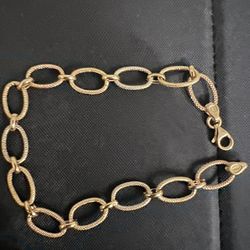 18k Real Gold Bracelet 