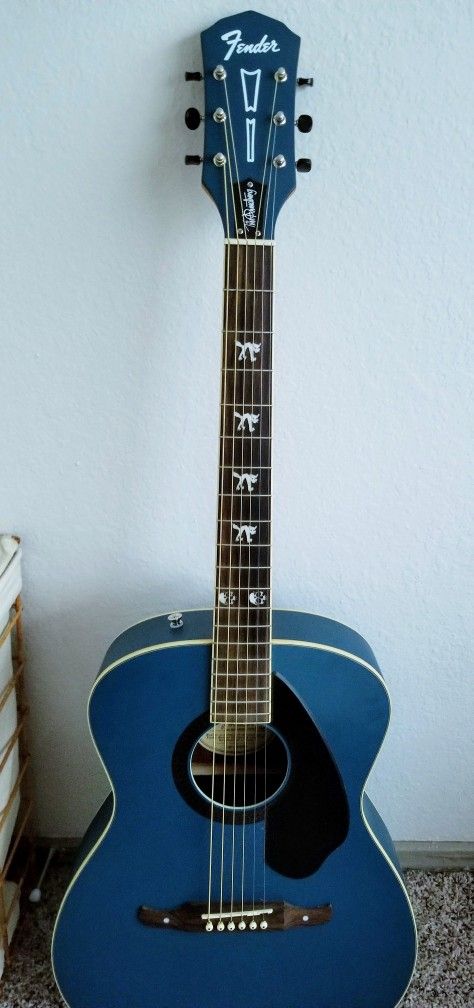 Tim Armstrong Fender Hellcat Acoustic Guitar