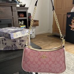 Pink Coach Bag