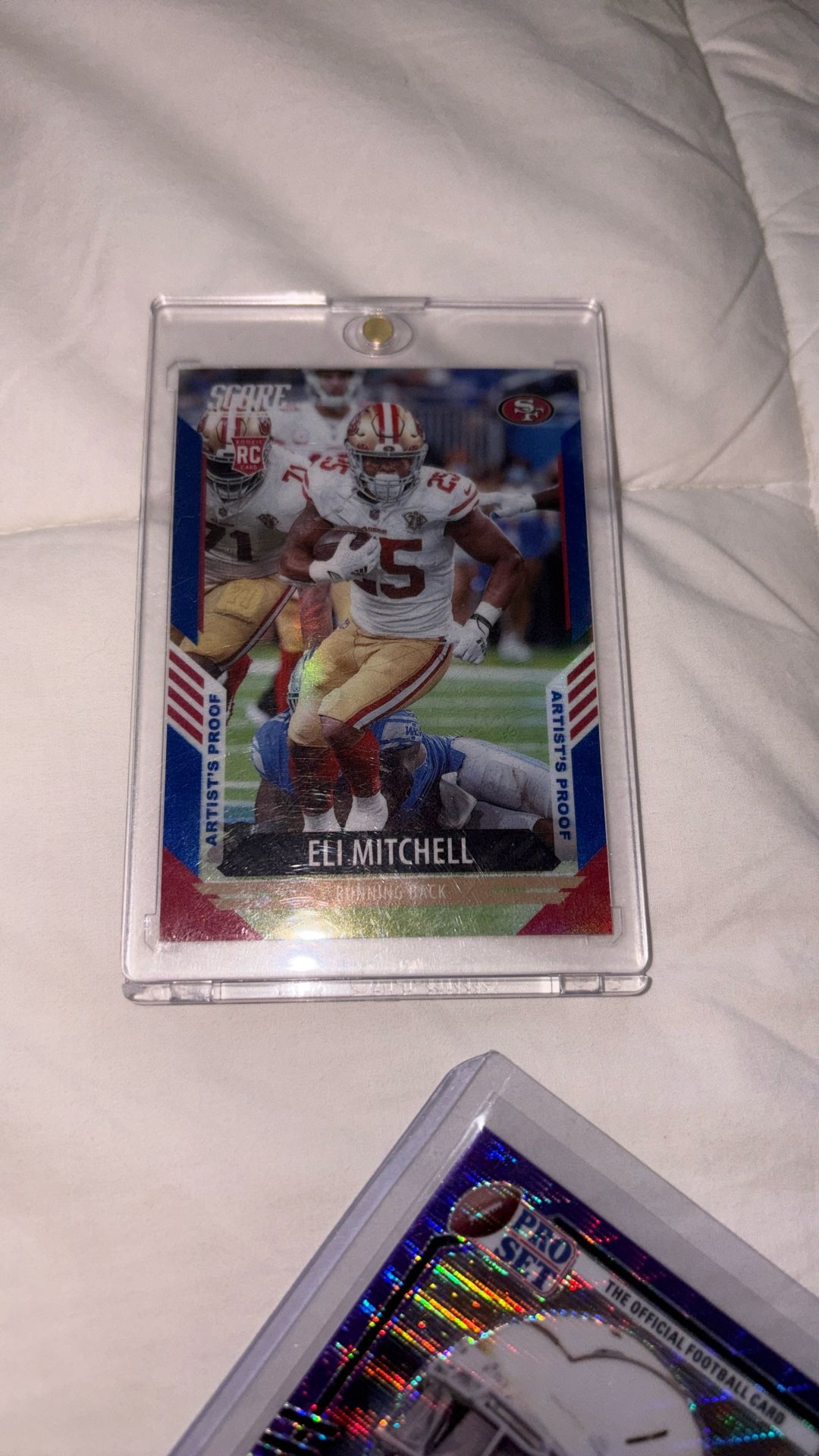 Eli Mitchell Rookie 19/35 Panini Prizm