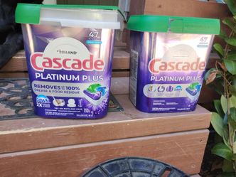 Cascade 47 dishwasher pods x2