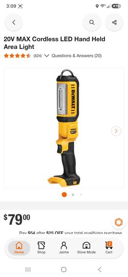 Dewalt 20V Light