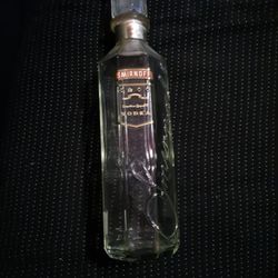 Smirnoff Glass Vintage Bottle 