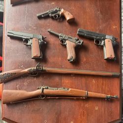 Vintage Toy Cap Guns 1960