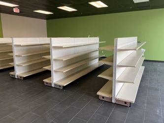Gondola Shelving / retail shelves /